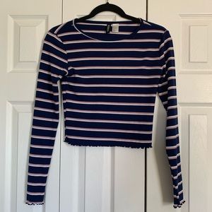 SOLD❗️🌻 Candy striped crop top 🍭